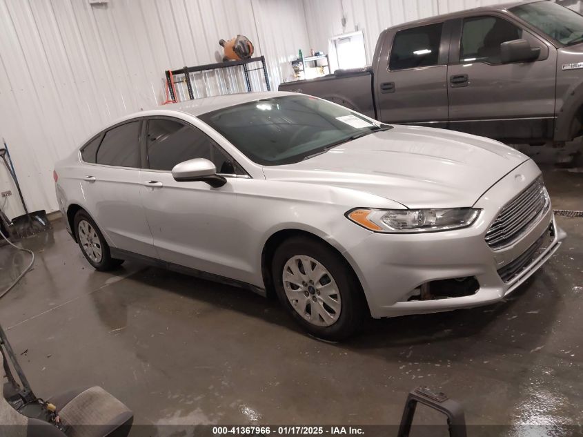 2013 FORD FUSION S - 3FA6P0G75DR373202