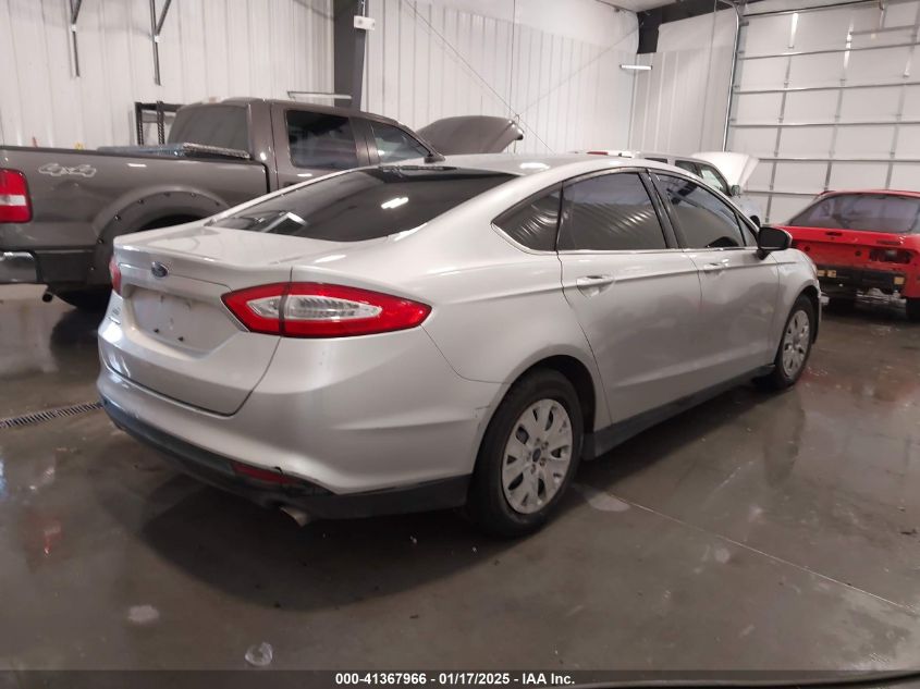 2013 FORD FUSION S - 3FA6P0G75DR373202