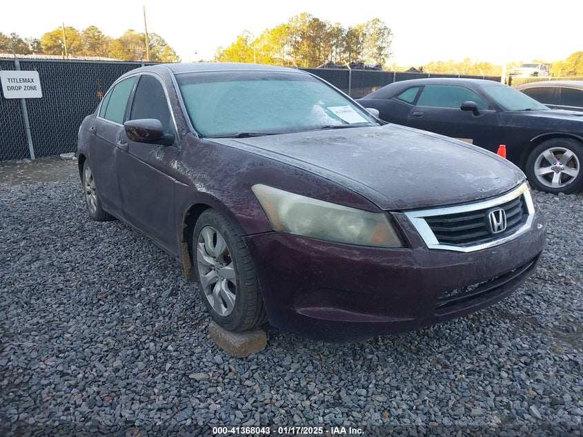 2008 HONDA ACCORD VIN: 1HGCP26818A010531