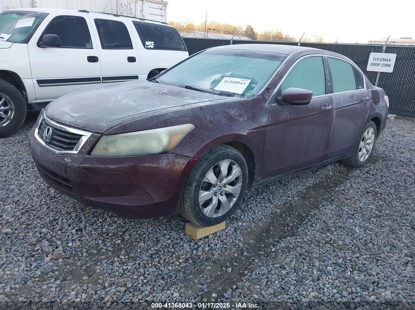 2008 HONDA ACCORD VIN: 1HGCP26818A010531
