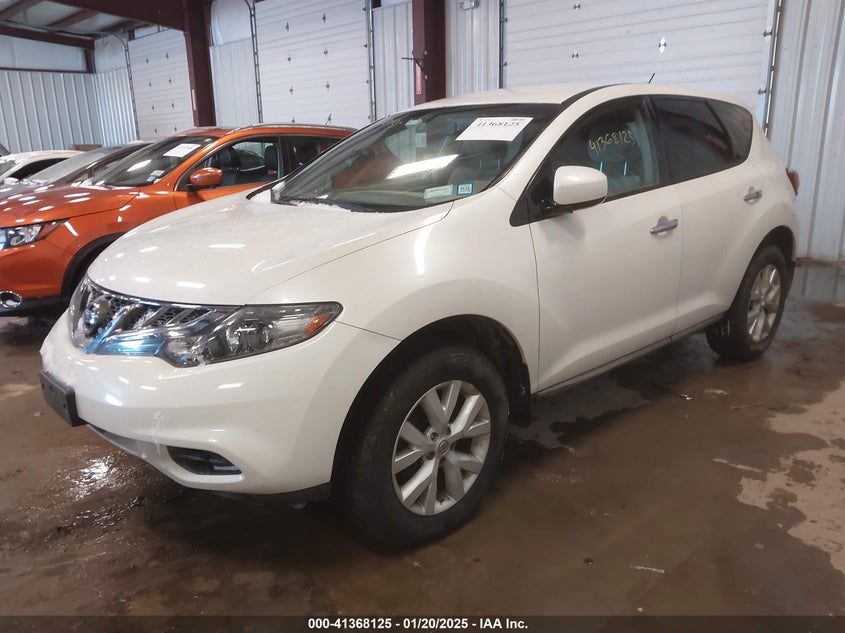 2012 NISSAN MURANO VIN: JN8AZ1MWXCW230357
