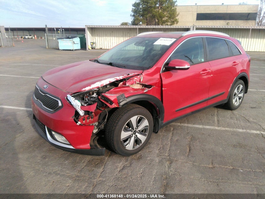 Vin: kndcc3lc2h5057259, lot: 41858614, kia niro ex 20172