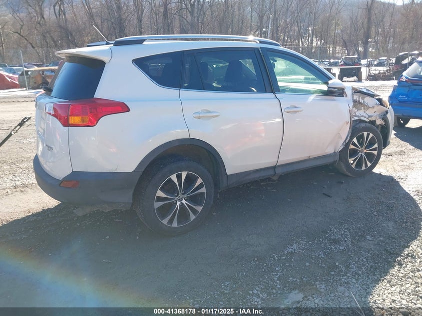 2015 TOYOTA RAV4 LIMITED - 2T3DFREV9FW291465