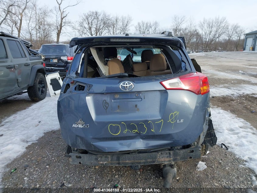 2013 TOYOTA RAV4 LE - 2T3ZFREV8DW022327