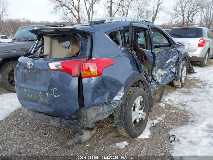 2013 TOYOTA RAV4 LE - 2T3ZFREV8DW022327