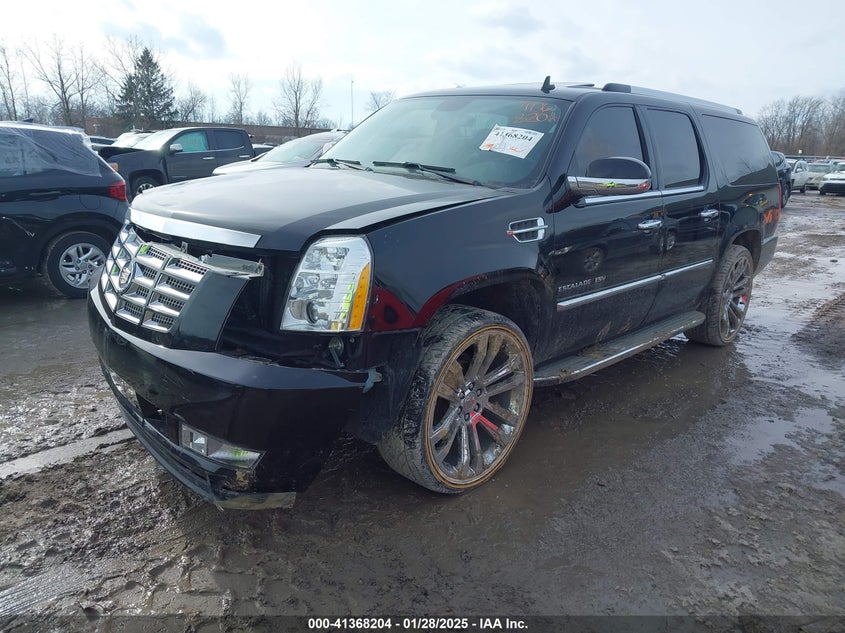 Vin: 1gys4hef2dr221863, lot: 41858670, cadillac escalade esv luxury 20132