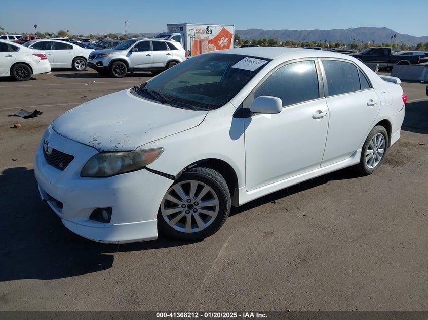 2009 TOYOTA COROLLA VIN: 1NXBU40E09Z156847