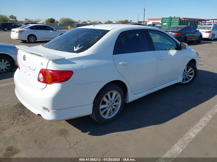 2009 TOYOTA COROLLA VIN: 1NXBU40E09Z156847