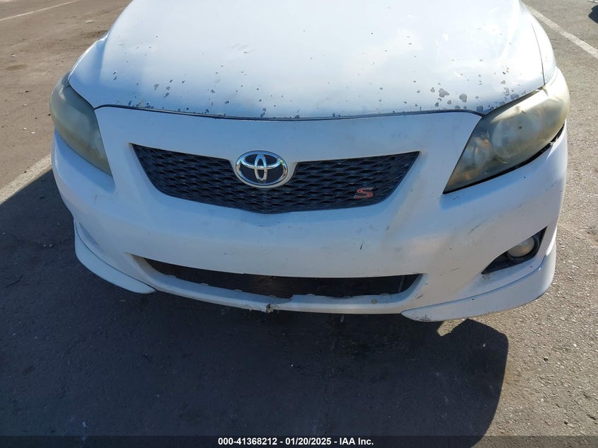 2009 TOYOTA COROLLA VIN: 1NXBU40E09Z156847