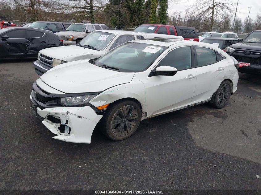 2019 HONDA CIVIC VIN: SHHFK7H67KU407984