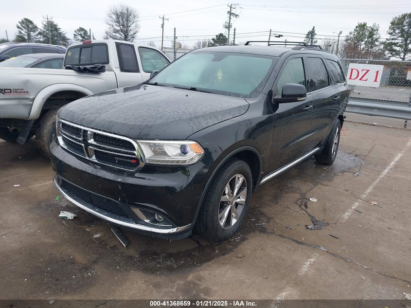 2016 DODGE DURANGO LIMITED - 1C4RDHDG8GC432815