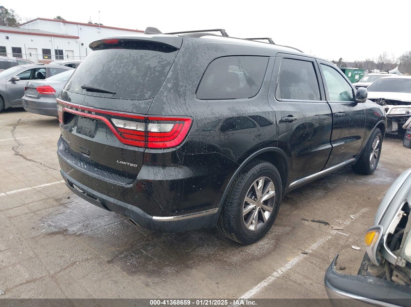 2016 DODGE DURANGO LIMITED - 1C4RDHDG8GC432815
