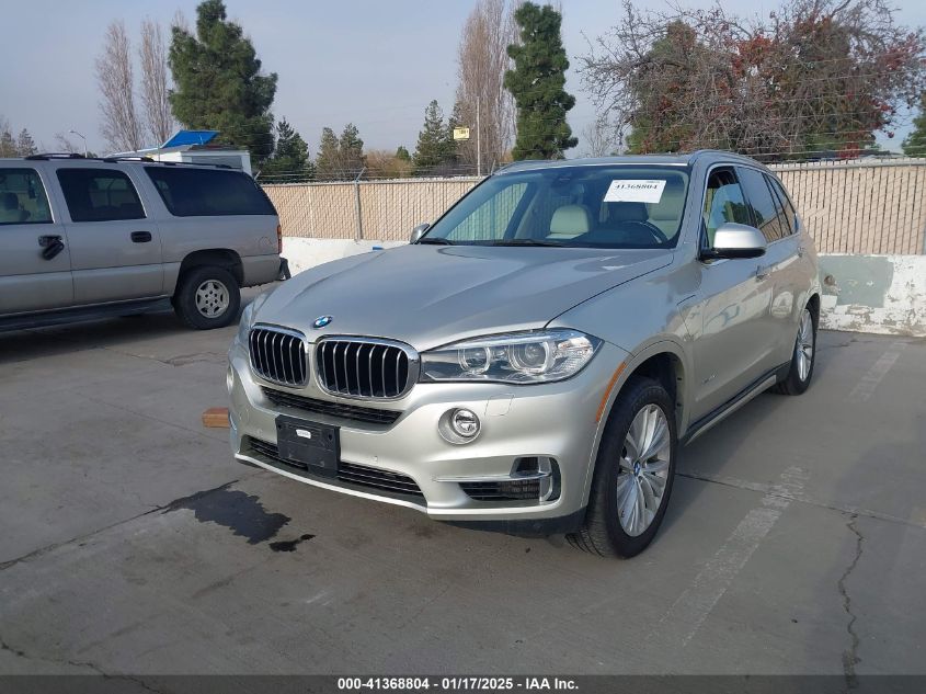 VIN 5UXKT0C52G0S79399 2016 BMW X5, Edrive Xdrive40E no.2