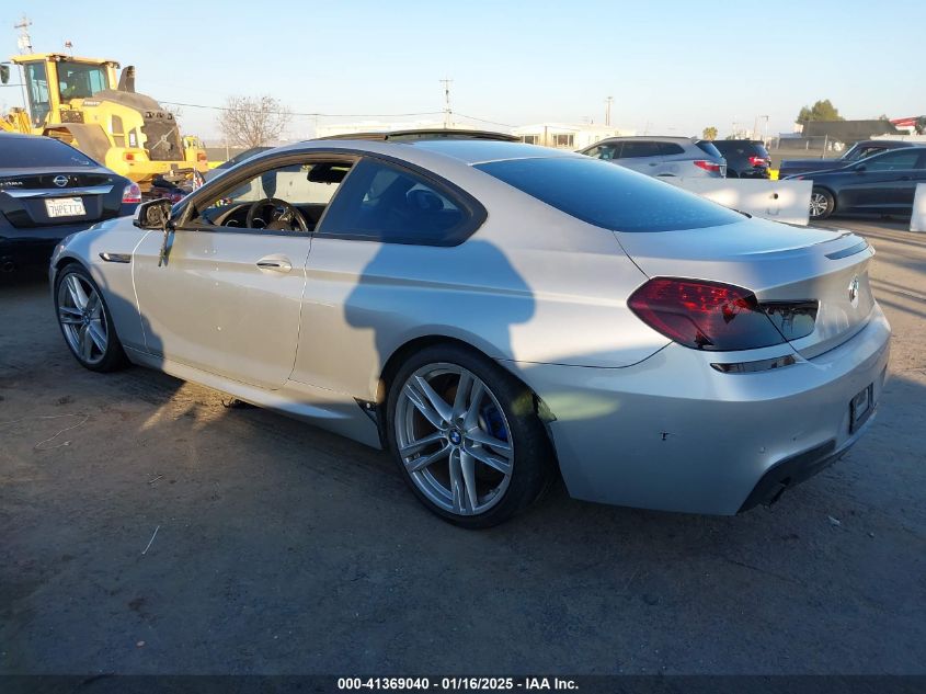 2014 BMW 640I XDRIVE - WBALY1C56EDZ73481