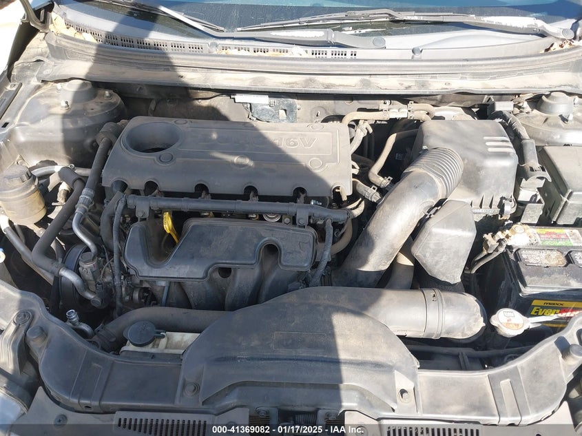 2013 KIA FORTE VIN: KNAFU4A29D5735345