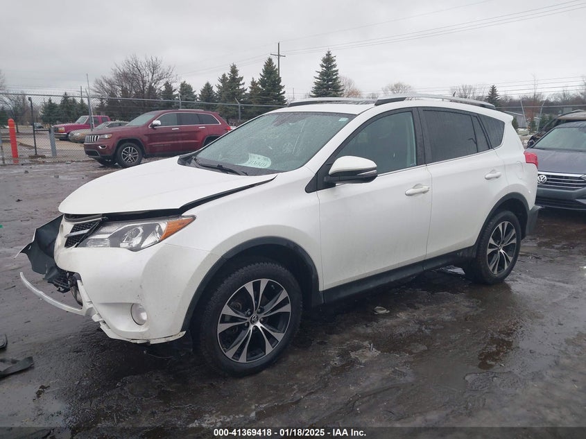 2015 TOYOTA RAV4 LIMITED - 2T3DFREV3FW379654