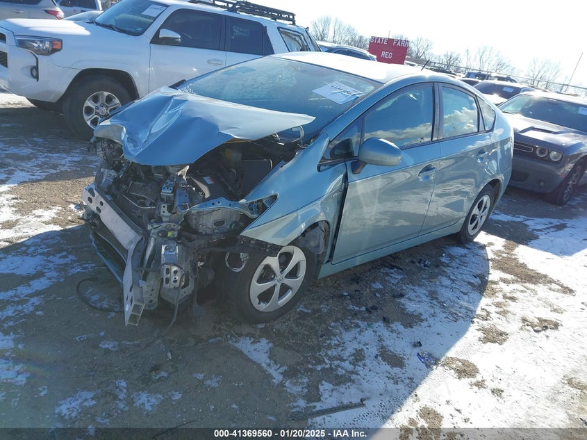 2013 TOYOTA PRIUS VIN: JTDKN3DU3D1617773