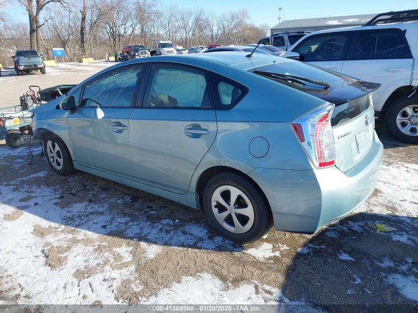 2013 TOYOTA PRIUS VIN: JTDKN3DU3D1617773