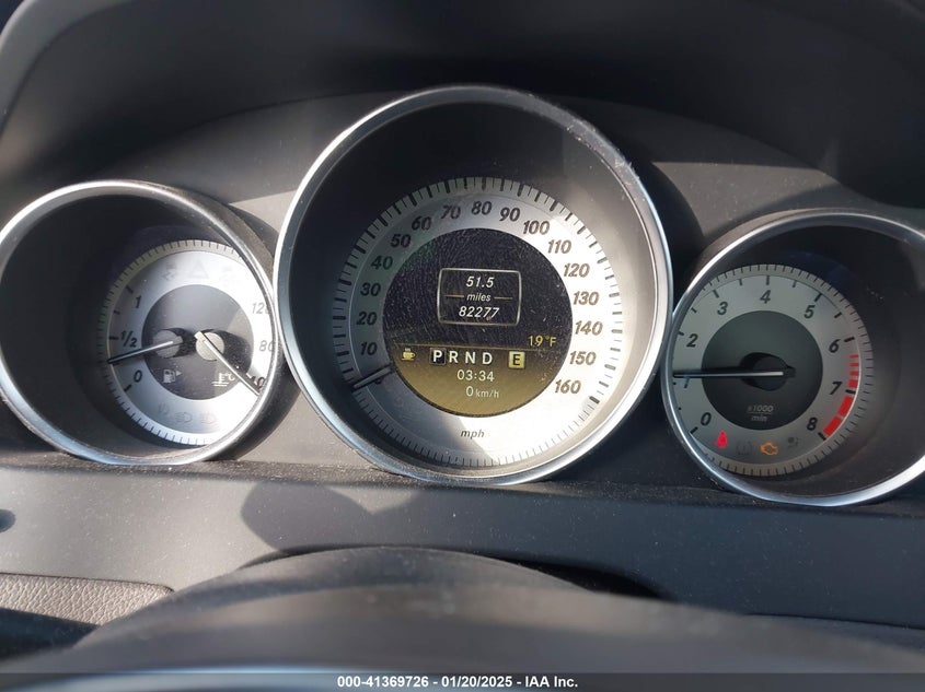 2012 MERCEDES-BENZ C 300 VIN: WDDGF8BBXCR240415