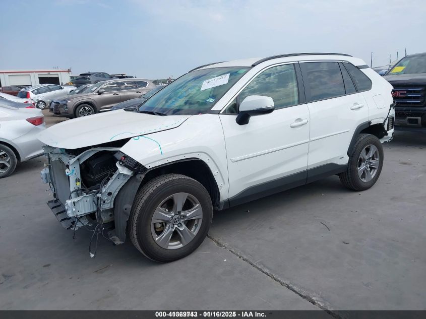 VIN JTMMWRFV5ND153612 2022 TOYOTA RAV4 HYBRID no.2