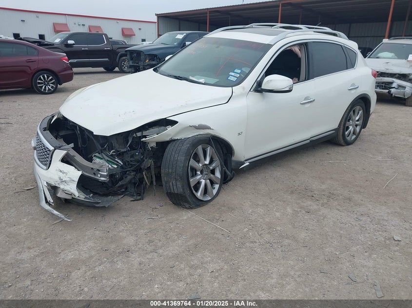 Vin: jn1bj0rp3hm381940, lot: 41860230, infiniti qx50 20172