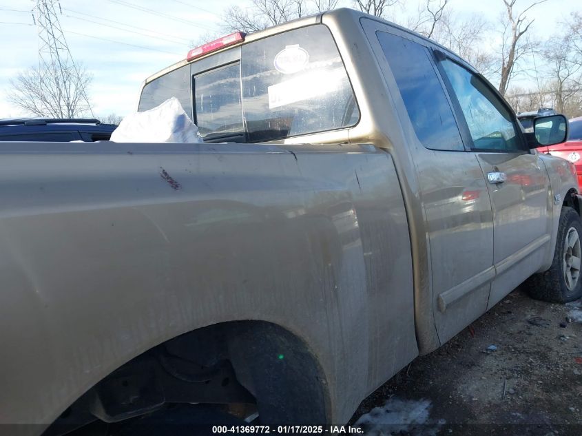 2004 Nissan Titan Se VIN: 1N6AA06A04N574640 Lot: 41369772