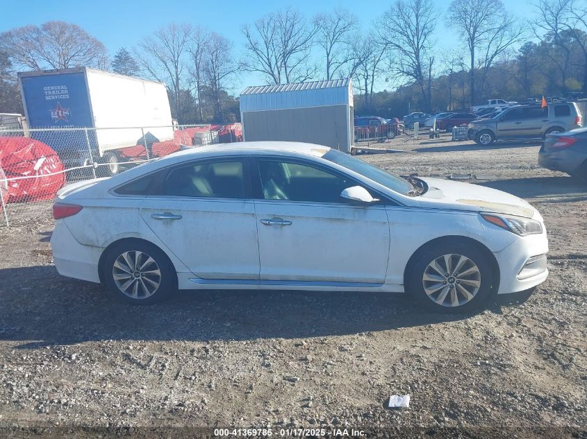 VIN 5NPE34AFXFH076361 2015 Hyundai Sonata, Sport no.13