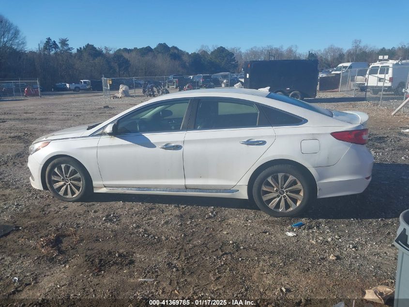 VIN 5NPE34AFXFH076361 2015 Hyundai Sonata, Sport no.14