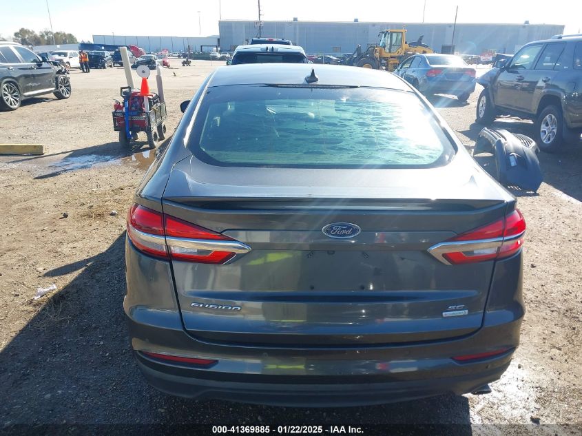 2019 FORD FUSION SE - 3FA6P0HD8KR229354