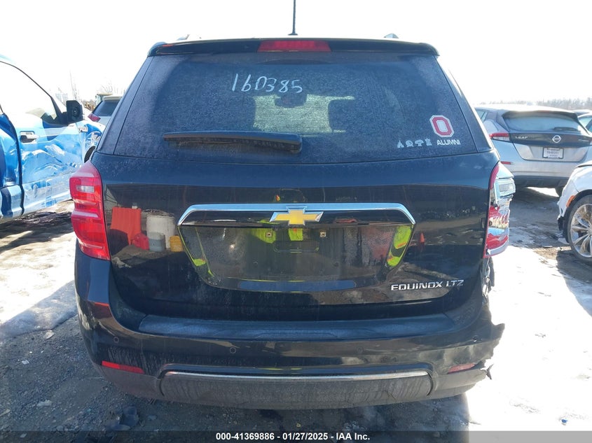 2016 CHEVROLET EQUINOX VIN: 2GNALDEK6G1160385