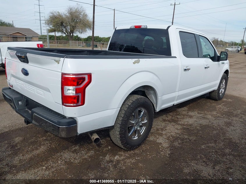 2018 FORD F-150 VIN: 1FTEW1C51JKD54617