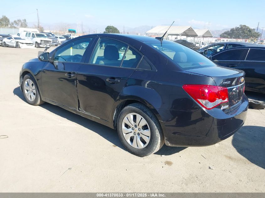 VIN 1G1PA5SH6E7481486 2014 CHEVROLET CRUZE no.3