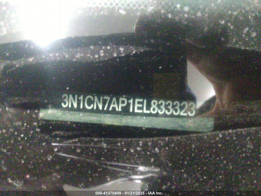 2014 NISSAN VERSA 1.6 SV - 3N1CN7AP1EL833323