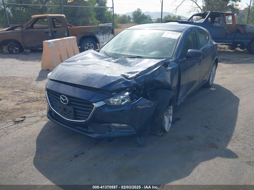 Vin: 3mzbn1l71hm153517, lot: 41861063, mazda mazda3 touring 20172
