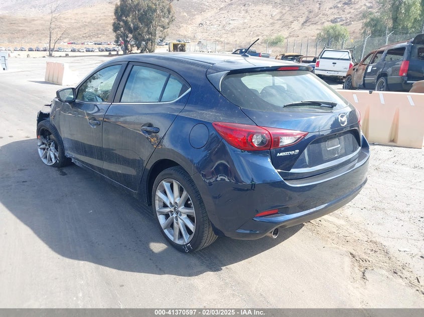 Vin: 3mzbn1l71hm153517, lot: 41861063, mazda mazda3 touring 20173