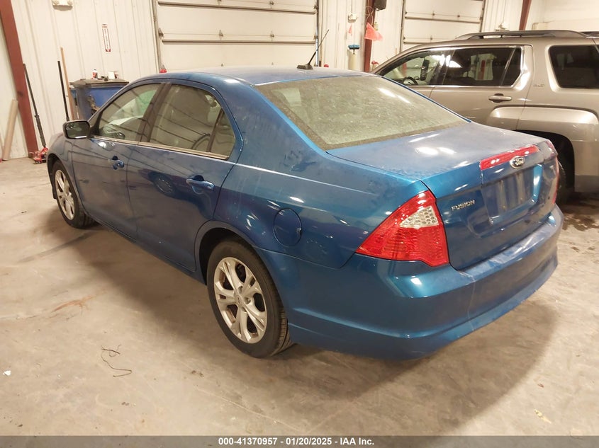2012 FORD FUSION VIN: 3FAHP0HA5CR364825