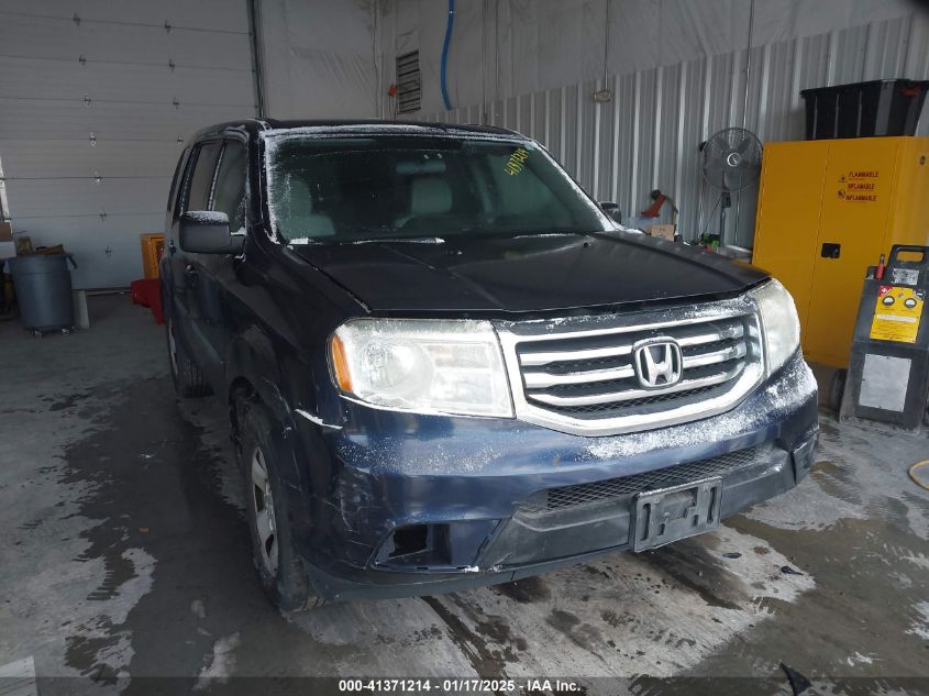 VIN 5FNYF4H23EB008018 2014 HONDA PILOT no.1