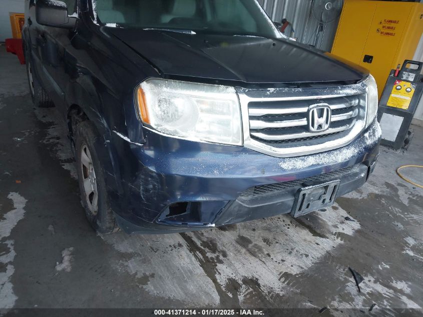 VIN 5FNYF4H23EB008018 2014 HONDA PILOT no.6