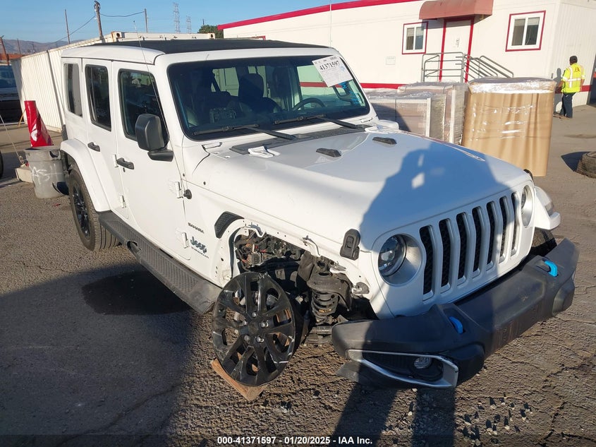 2023 JEEP WRANGLER 4XE SAHARA 4X4 1C4JJXP61PW516265 from the CANADA