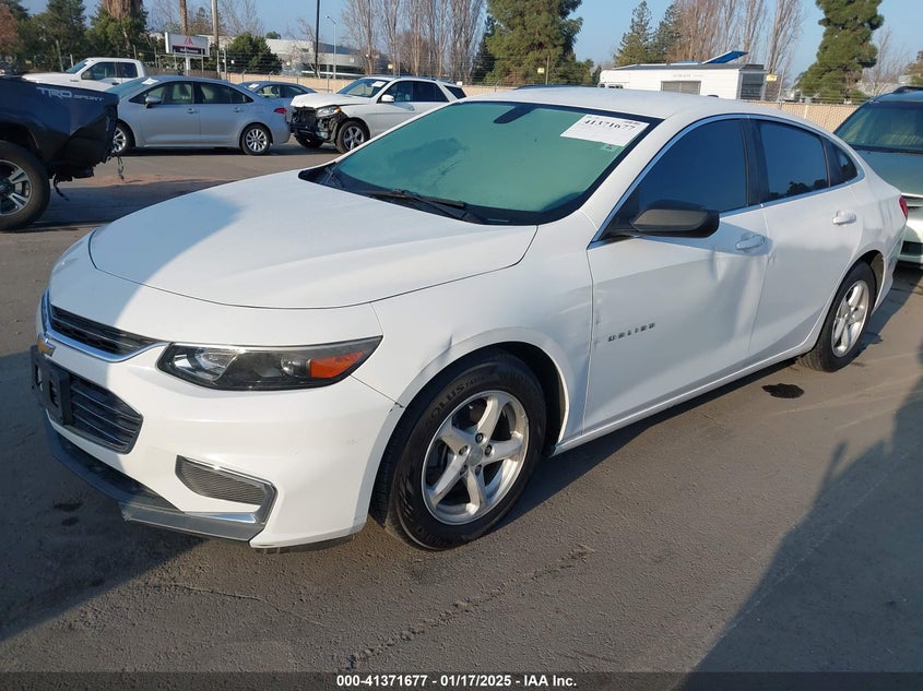 2016 CHEVROLET MALIBU VIN: 1G1ZB5STXGF310193