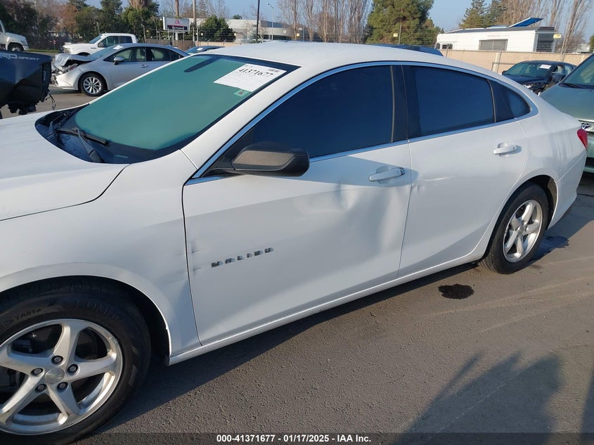 2016 CHEVROLET MALIBU VIN: 1G1ZB5STXGF310193