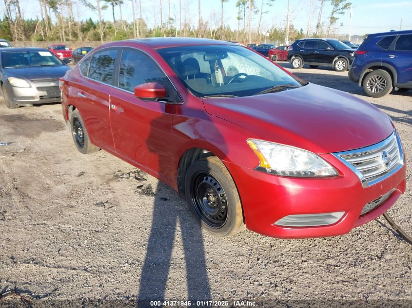 VIN 3N1AB7AP3FL691946 2015 Nissan Sentra, SV no.1