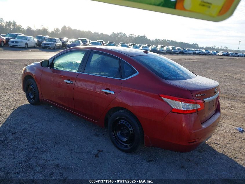 VIN 3N1AB7AP3FL691946 2015 Nissan Sentra, SV no.3