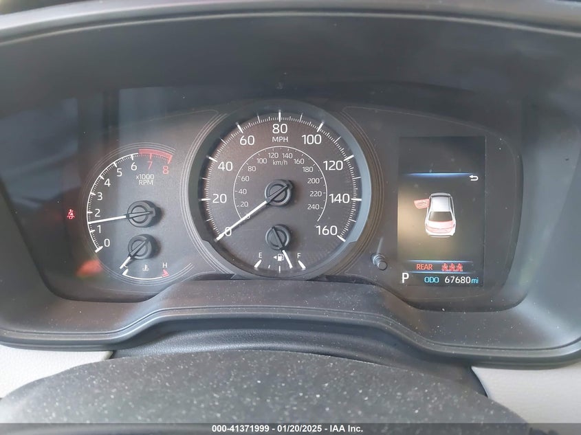 2020 TOYOTA COROLLA VIN: JTDDPRAE2LJ049842
