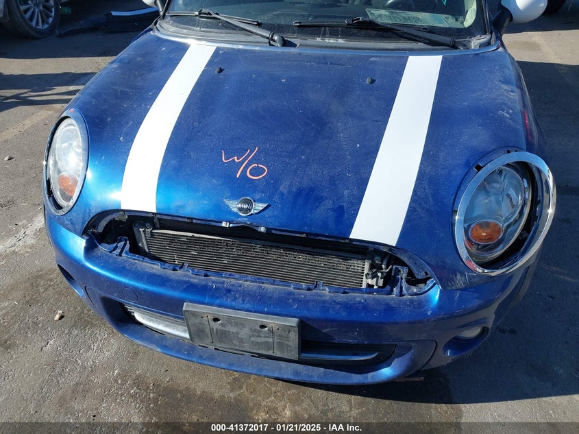 2012 MINI COOPER VIN: WMWSU3C5XCT542826