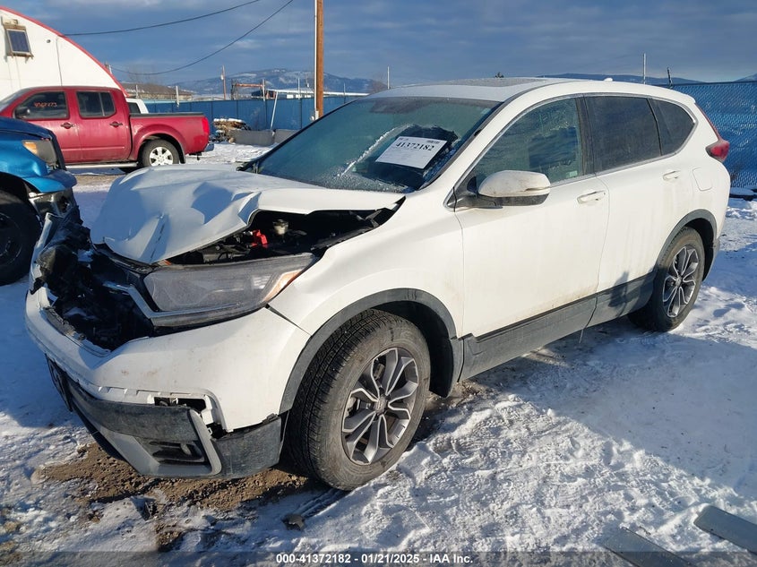 2022 HONDA CR-V AWD EX-L - 7FARW2H8XNE048159