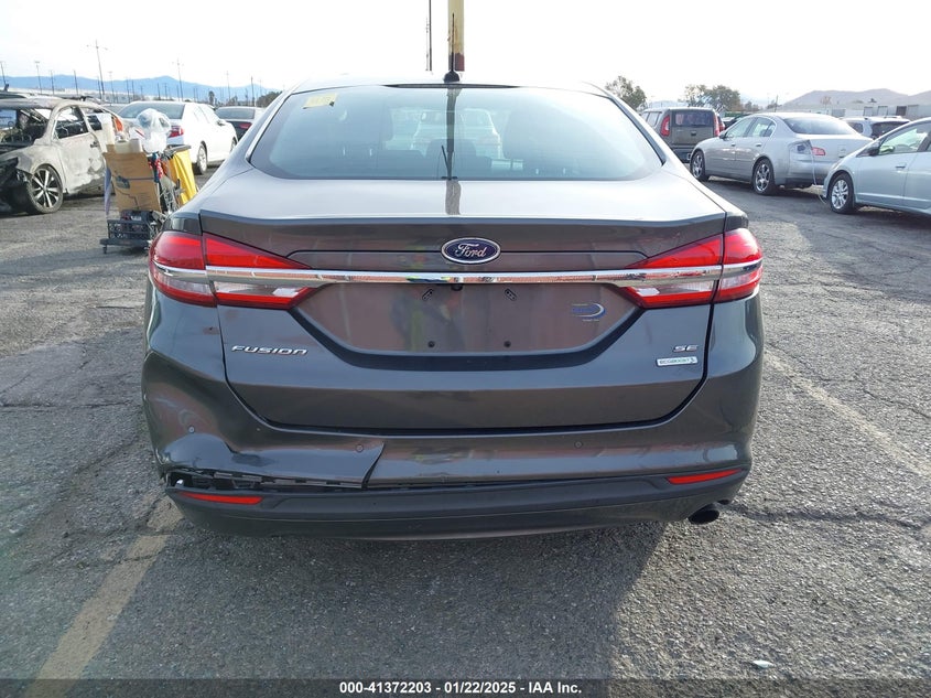 2017 FORD FUSION VIN: 3FA6P0HDXHR343235