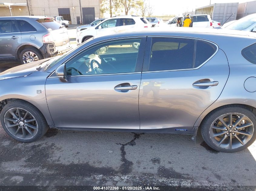 2013 Lexus Ct 200H VIN: JTHKD5BH7D2128760 Lot: 41372268