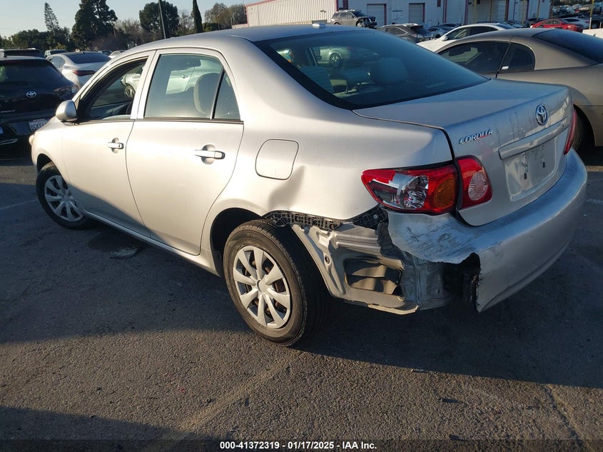 2009 TOYOTA COROLLA VIN: 1NXBU40E09Z103307