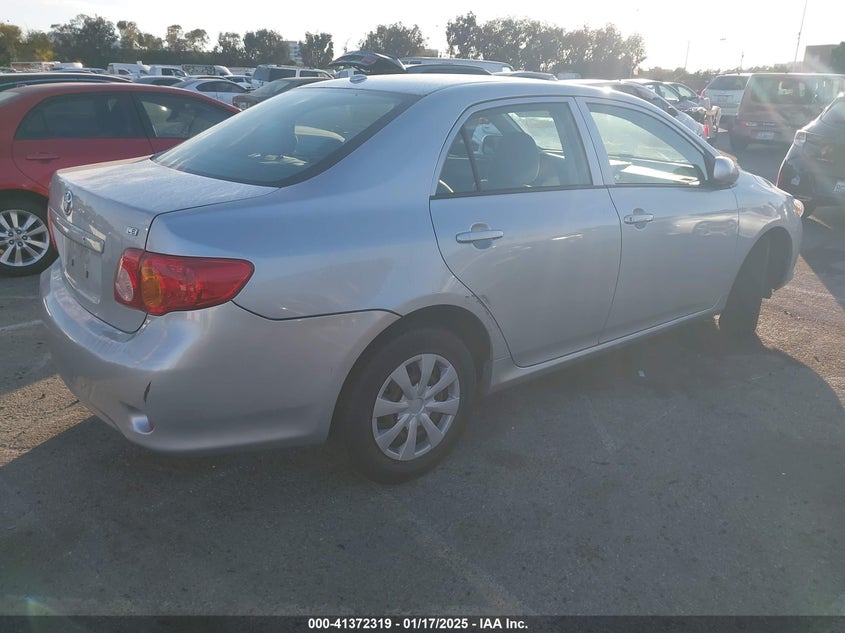 2009 TOYOTA COROLLA VIN: 1NXBU40E09Z103307